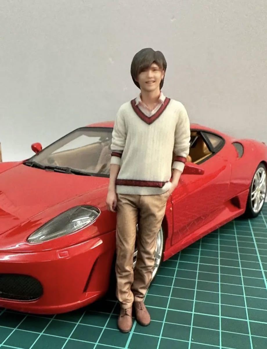 1/18 完成品　フィギュア　ドールハウスに　ミニカーに　1/64より大 Amazon.co.jp: 118リアルフィギュアフィギュアミニカーに男性164より大